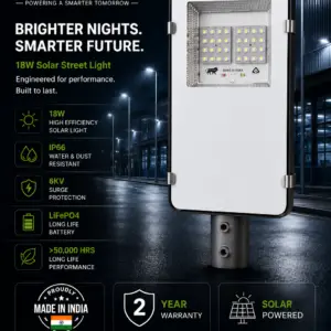 SOLAR STREET LIGHT 18WATT