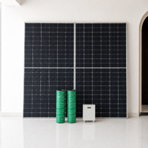 1HP SOLAR SUBMERSIBLE PUMP SET