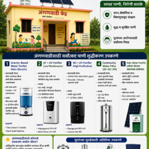 ANGANWADI SOLAR WATER PURIFIER